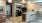 a dining room and kitchen with a breakfast bar and seating